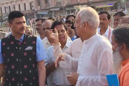 ଶ୍ରୀମନ୍ଦିର ପରିକ୍ରମା ପ୍ରକଳ୍ପର ଅନୁଧ୍ୟାନ କରେ ଗଜପତି ଓ ମୁଖ୍ୟ ପ୍ରଶାସକ